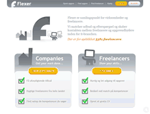 Tablet Screenshot of flexer.dk